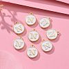 Golden Plated Alloy Charms ENAM-S118-01N-5
