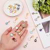 SUNNYCLUE 12Pcs Alloy Enamel Sheep Pendant Decorations HJEW-SC0001-22-3