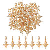36Pcs Alloy European Dangle Charms MPDL-CA0001-06G-7