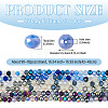 6 Strands 3 Colors Electroplate Glass Beads Strands EGLA-TADJ0001-16-2