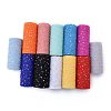 Glitter Sequin Deco Mesh Ribbons OCOR-K004-A-1