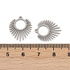 201 Stainless Steel Pendants STAS-U052-02E-P-3