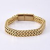 304 Stainless Steel Wheat Chain Bracelets BJEW-L655-020-2