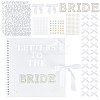 DIY Wedding Photo Album Guestbook Set DIY-TW0001-04B-1