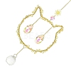 Metal Hanging Suncatchers HJEW-P018-D01-2