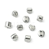 12Pcs 6 Styles 304 Stainless Steel European Style Clasps STAS-CJ0002-77-8