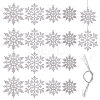 Plastic Pendant Decorations HJEW-SC0001-73A-1