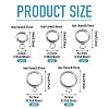 20Pcs 5 Styles 201 Stainless Steel Tube Bails STAS-TADJ0001-04P-4