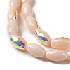 AB Color Plated Electroplate Beads Strands X-EGLA-H104-03B-3
