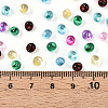 3/0 Baking Paint Glass Fringe Seed Beads SEED-A034-04K-4