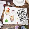 PVC Plastic Clear Stamps DIY-WH20037-007-5