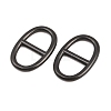 304 Stainless Steel Oval Links Connector Charms STAS-F366-02B-EB-2