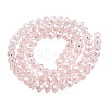 Electroplate Glass Beads Strands EGLA-A034-T8mm-A03-3