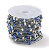 304 Stainless Steel Enamel Link Chains AJEW-Z028-09P-03-3