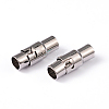 Brass Locking Tube Magnetic Clasps LS-MC078-1