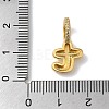 Brass Micro Pave Cubic Zirconia Pendants KK-K345-13T-G-3