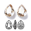 Imitation Austrian Crystal Glass Rhinestone RGLA-K011-13x18-001GS-1