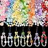 100Pcs 19 Styles Transparent & Opaque Acrylic Beads MACR-FS0002-37-2