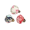 Random Color & Flower Pattern Cloth Needle Pin Cushions WG31539-01-1
