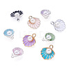 Craftdady 36Pcs 9 Style Alloy Enamel Pendants & Charms ENAM-CD0001-20-2