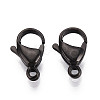 304 Stainless Steel Lobster Claw Clasps STAS-T065-15mm-34B-1