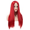 28 inch(70cm) Long Straight Synthetic Wigs OHAR-I015-28B-5