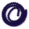 Opaque Glass Beads Strands X-GLAA-T032-P4mm-MD03-3