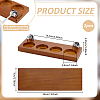 Wood Candle Holder AJEW-WH0455-384-2