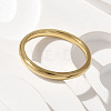 304 Stainless Steel Plain Band Rings STAS-I160-E03-G-3