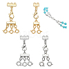 4Pcs Brass Chain Extender FIND-GA00004-1