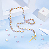   DIY Beaded Religion Necklace Making Kits DIY-PH0008-37-6