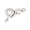 Tibetan Style Alloy Pendants TIBEP-F079-01AS-07-1