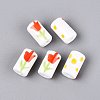 Handmade Porcelain Ceramic Beads PORC-Q005-04C-1