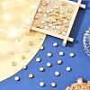 60Pcs 2 Colors Alloy Beads FIND-YW0010-12-4