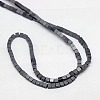 Electroplate Non-magnetic Synthetic Hematite Beads Strands X-G-J170B-2x2mm-03-2