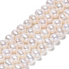 Natural Cultured Freshwater Pearl Beads Strands PEAR-N013-04C-2
