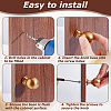 15Sets Alloy Cabinet Drawer Knobs AJEW-AR0005-74-3