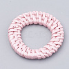 Handmade Spray Painted Reed Cane/Rattan Woven Linking Rings WOVE-N007-01D-3