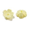 Opaque Acrylic Beads Caps OACR-Z018-05D-2