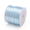 Nylon Satin Rattail Cords NWIR-L006-1mm-25-2