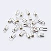 925 Sterling Silver Cord Ends STER-F036-21S-1.5mm-1