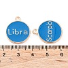 Alloy Enamel Pendants ENAM-S124-01A-02-4