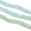 Transparent Painted Glass Beads Strands DGLA-A034-T2mm-A16-4