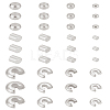 360Pcs 12 Styles Brass & Iron Crimp Beads FIND-LP0001-04-1