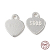 925 Sterling Silver Chain Extender Drop STER-G040-02B-1