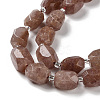 Natural Strawberry Quartz Beads Strands G-C105-A04-01-4