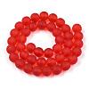 Transparent Glass Beads Strands GLAA-T032-T10mm-MD09-2