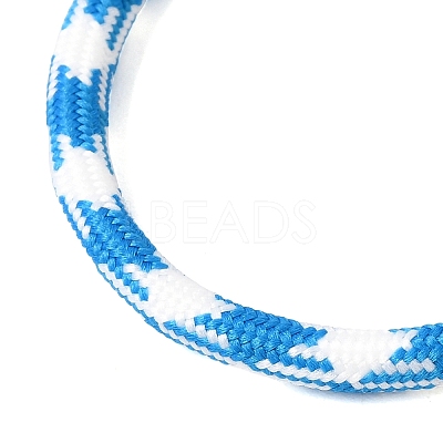 Braided Round Polyester Cord Bracelet Makings FB-CBAEDA0-01P-32-1