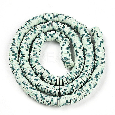Handmade Polymer Clay Beads Strands CLAY-N008-010D-1