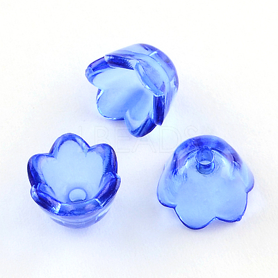 Transparent Acrylic Beads PL548-8-1